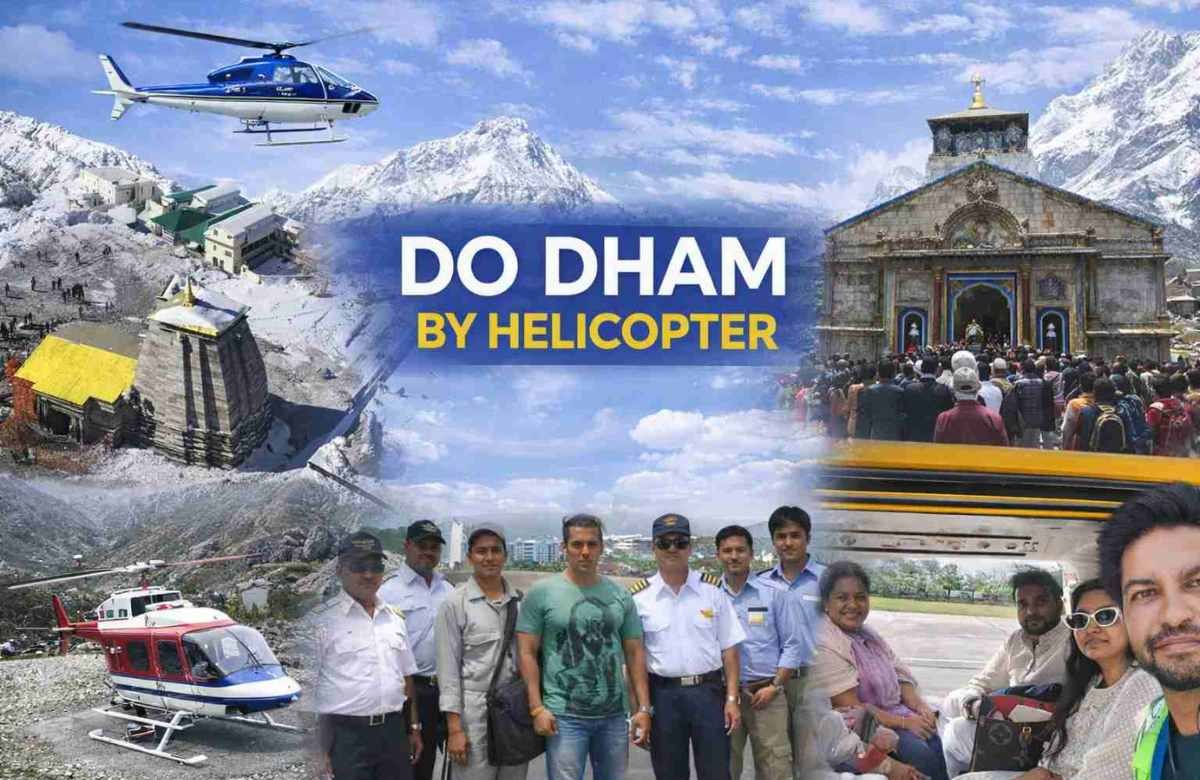 Do Dham Yatra by Helicopter – Kedarnath and Badrinath Tour